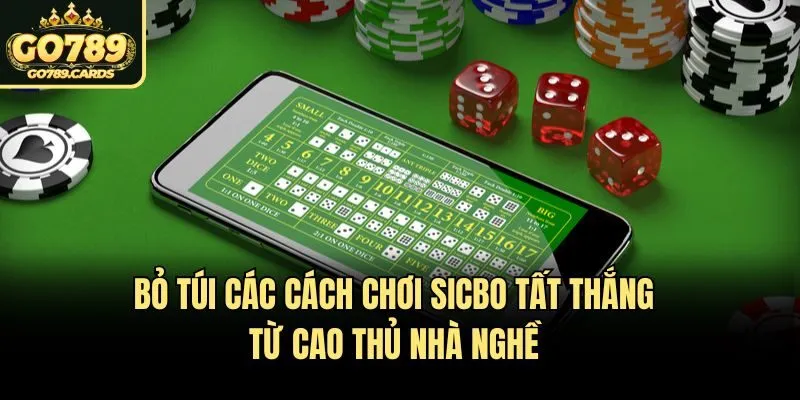 Bỏ túi các cách chơi Sicbo tất thắng từ cao thủ nhà nghề